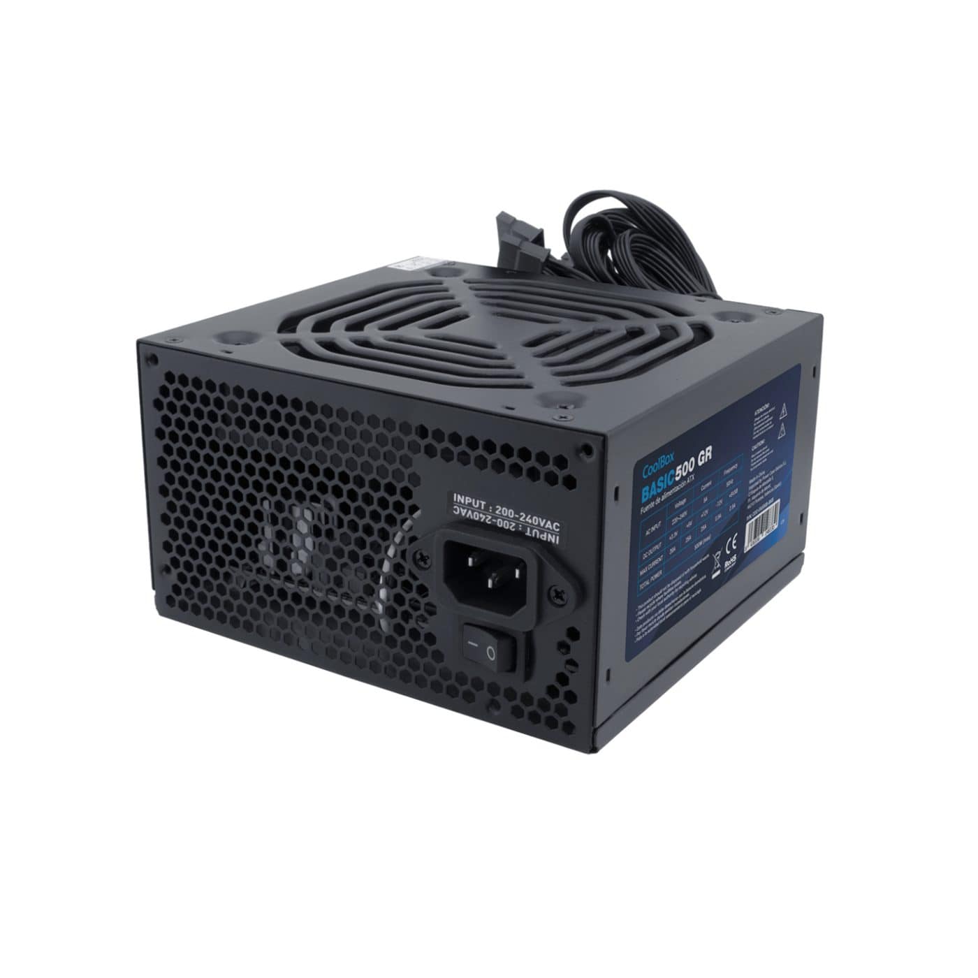 FUENTE ALIM. ATX 500GR CE COOLBOX