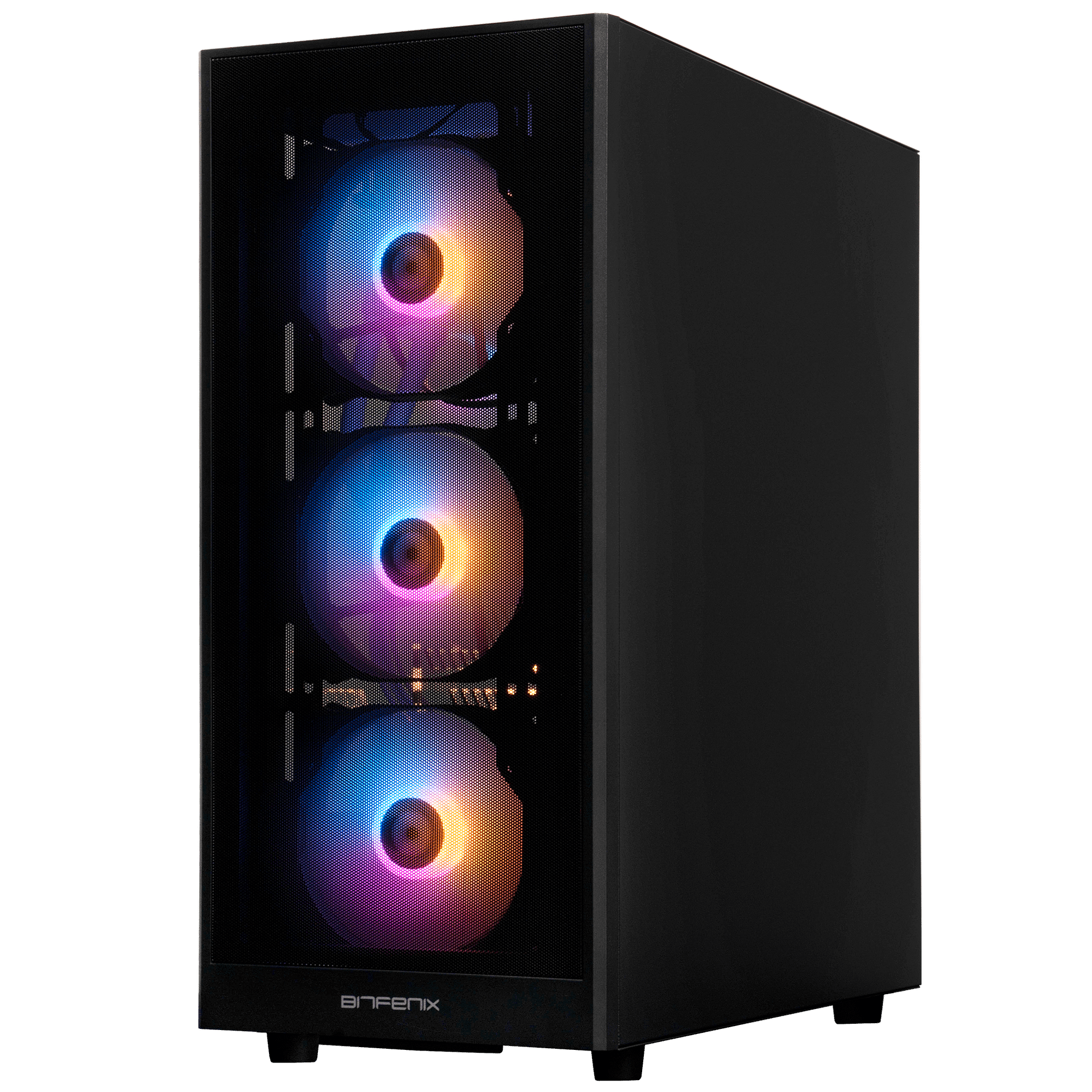 CAJA SEMITORRE ATX GRAFI NEGRO BITFENIX