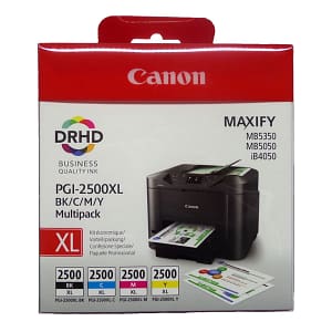 MULTIPACK 4 CARTUCHOS CANON TINTA PGI-2500 XL BK/C/M/Y