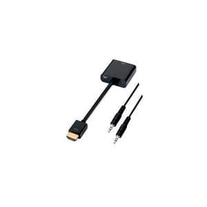 CONVERSOR HDMI A SVGA + AUDIO 10 CM NEGRO NANOCABLE