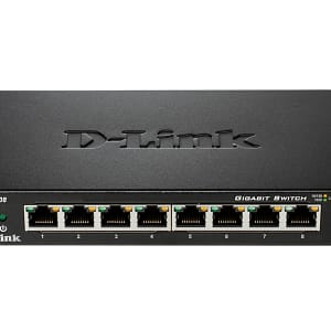 D-LINK SWITCH 8 PUERTOS 10/100/1Gbit METALICO IPTV