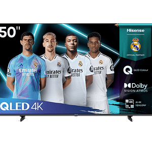 TELEVISOR 50'' QLED UHD 4K QUANTUM DOT 50E7Q SMART TV HISENSE