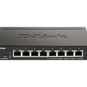 D-LINK SWITCH 8 PUERTOS 10/100/1Gbit POe EASYSMART