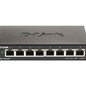D-LINK SWITCH 8 PUERTOS 10/100/1Gbit EASYSMART