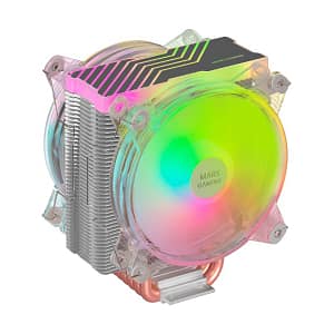 VENTILADOR UNIVERSAL MCPU66 DUAL ARGB NEGRO MARS GAMING