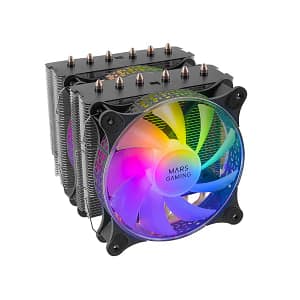 VENTILADOR UNIVERSAL A-RGB MCPU-XT NEGRO MARS GAMING