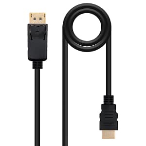 CONVERSOR DISPLAYPORT A HDMI 3 M NEGRO NANOCABLE