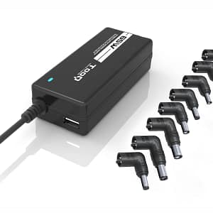 CARGADOR AUTOMATICO 1XUSB 65W NEGRO TOOQ