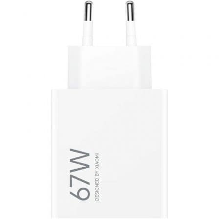 CARGADOR PARED 67W USB-A BLANCO XIAOMI