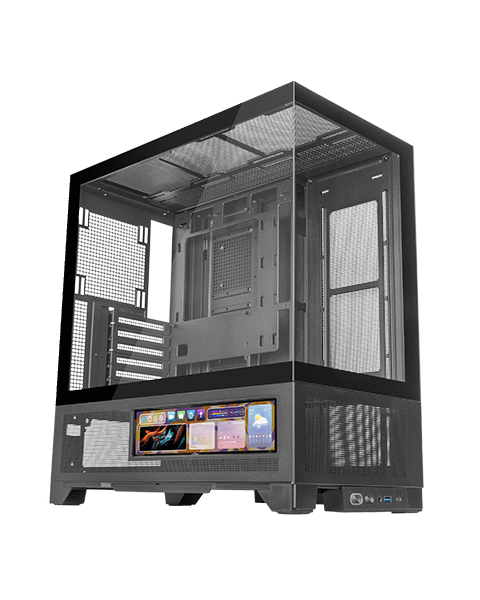 CAJA SEMITORRE ATX MC-LCDX PRO NEGRO MARS GAMING