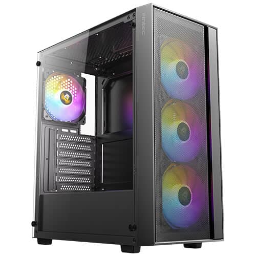 CAJA SEMITORRE ATX AX65 A-RGB NEGRO ANTEC