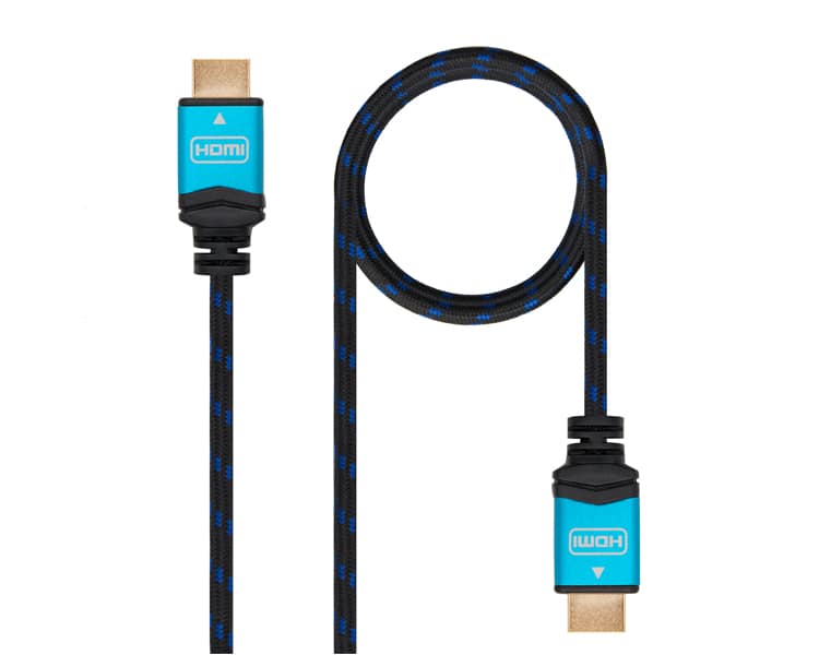 CABLE HDMI V2.0 4K NEGRO 1M NANOCABLE