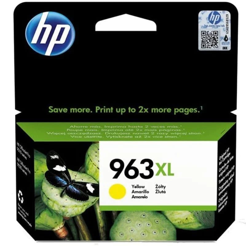 CARTUCHO TINTA AMARILLO HP 963 XL (3JA29AE)