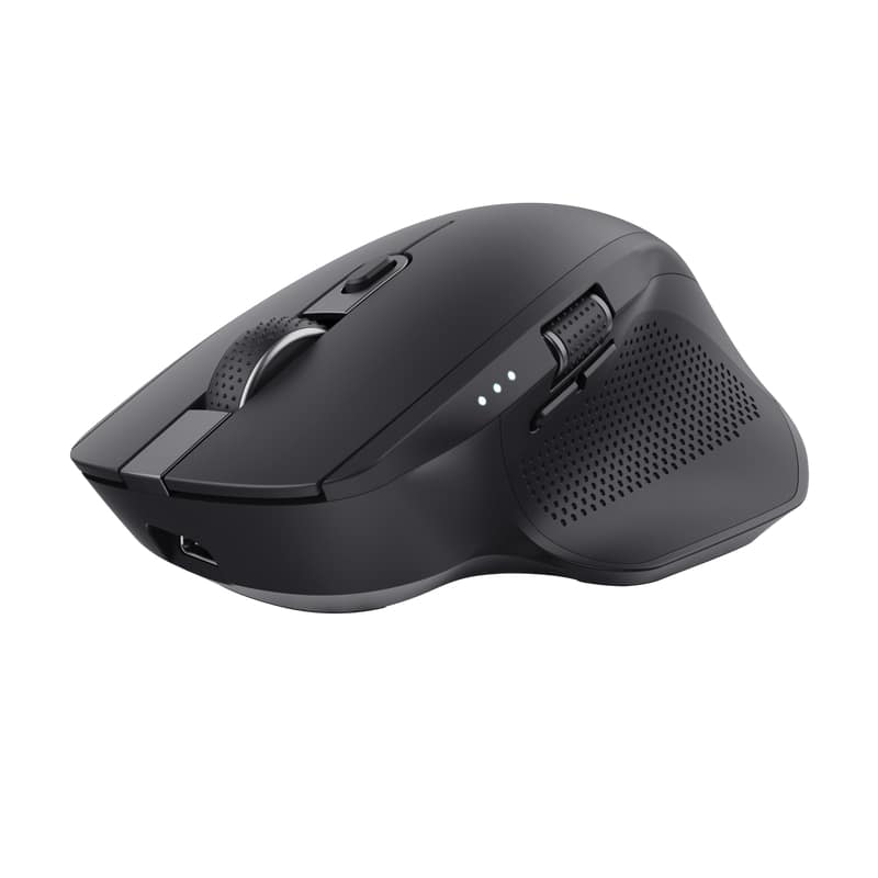 RATON OPTICO WIRELESS MULTIDISPOSITIVO OZAA+ NEGRO TRUST