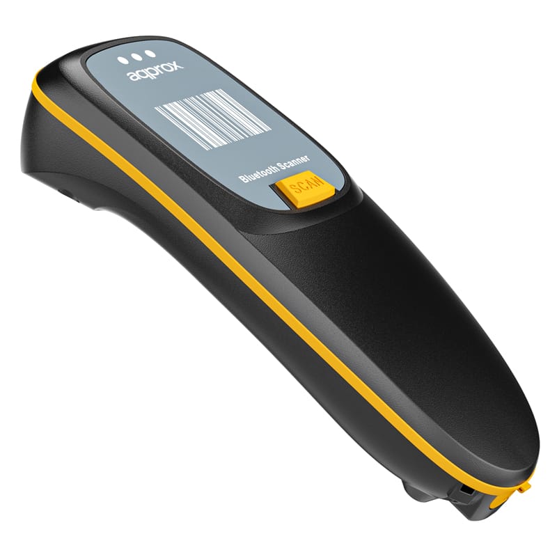 LECTOR CODIGO BARRAS LASER POCKET BLUETOOTH 2D APPLS23 NEGRO APPROX
