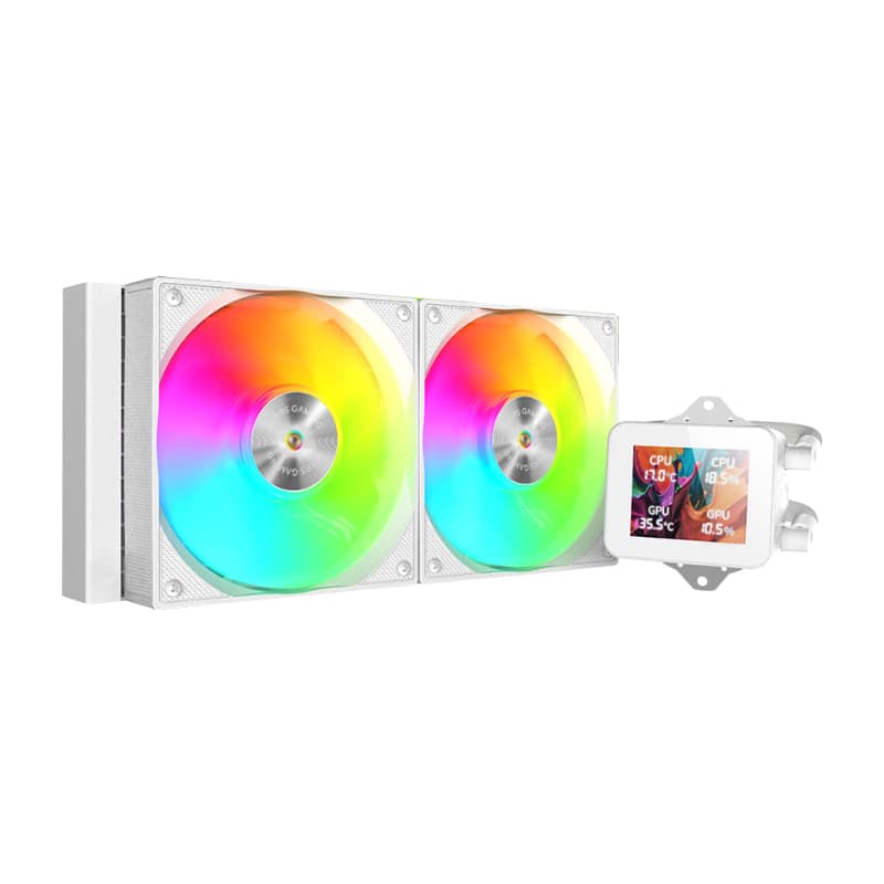 REFRIGERACION LIQUIDA ARGB ML-VISION 240 BLANCO MARS GAMING